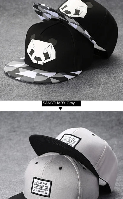 Men's Letter Embroidery Tide All-Match Flat Brim Baseball Cap Ladies Summer Hip-Hop Hat Outdoor Shade Adjustable Peaked Cap