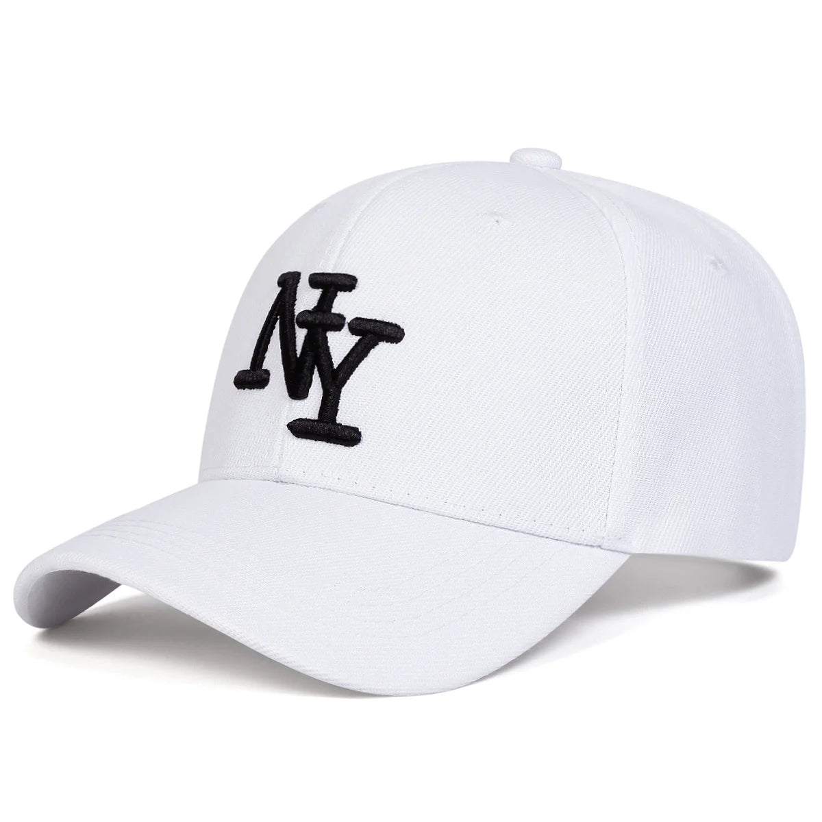 Men's NY Embroidered Baseball Cap Adjustable Outdoor Casual Cap Suitable for Spring Autumn Outings Travel Beach Parties