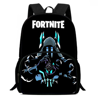 Classic Game Fortnite Kids Backpacks for Boys and Girls, Student Birthday Gift, Child School Bags with Large Capacity, Durable Camping Rucksack
