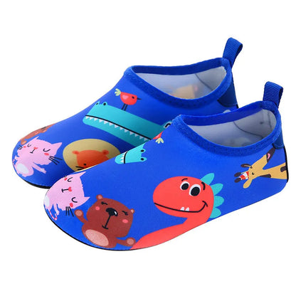Weiche, faltbare Wasserschuhe für Jungen und Mädchen – Kinder-Strandschuhe für Sommer, Outdoor, Waten, Schwimmen, Surfen und Meer, schnell trocknende Aqua-Schuhe