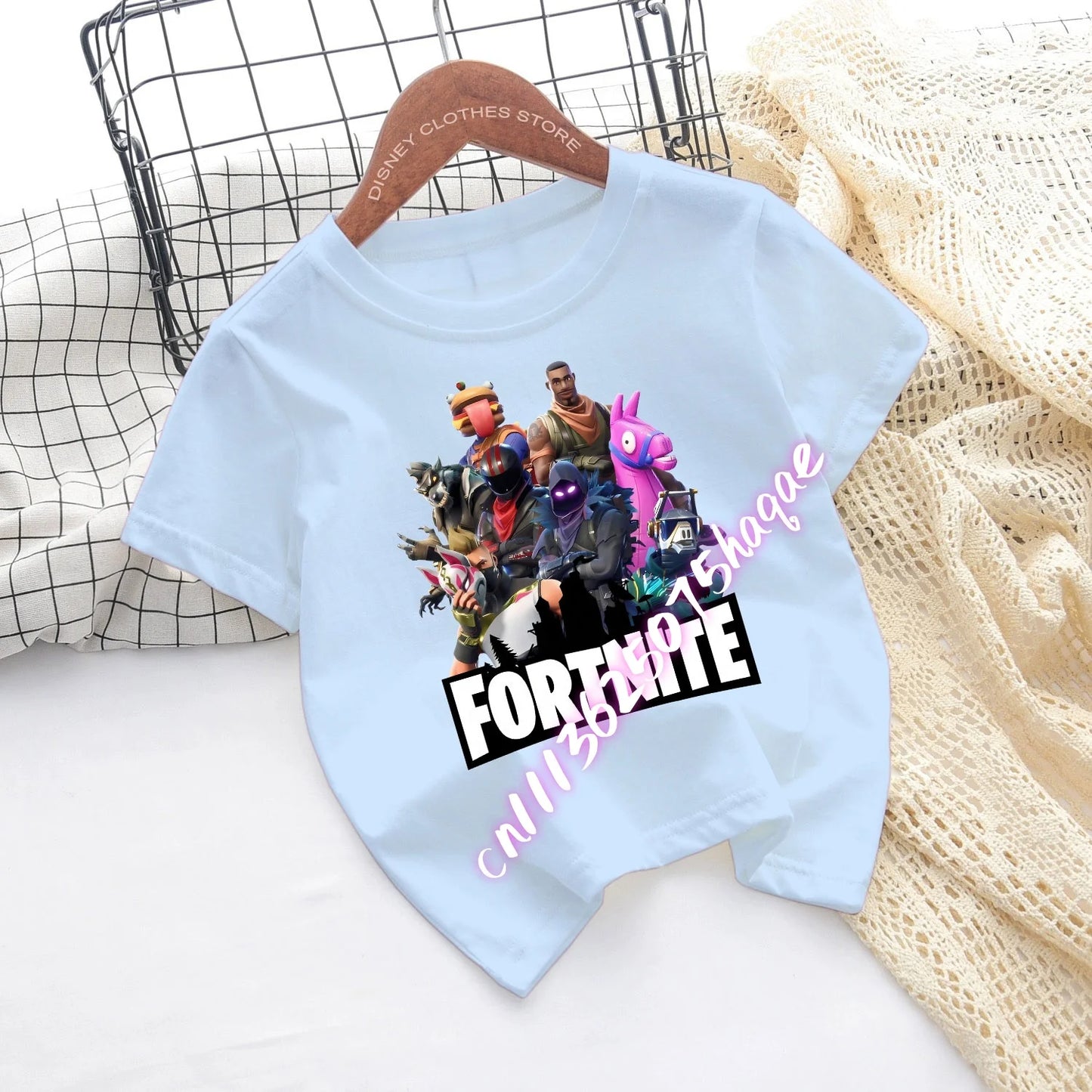 Fortnites Children T-shirts Game Cartoon Printed Figures Fortress Night Tees Game Short Sleeves Tops Summer Boys Girls Clothes