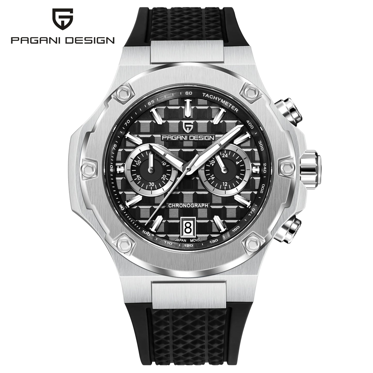 PAGANI DESIGN 2026 New Men's Watches Luxury Quartz Watch For Men Waterproof Sport Chronograph Luminous Wristwatch Men Clock Man