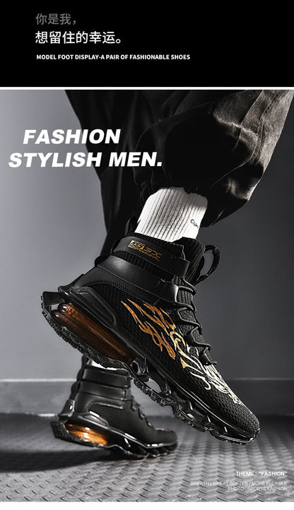 Chaussures homme Baskets Chaussures décontractées pour homme Chaussures de tennis Chaussures de luxe Baskets de course Chaussures respirantes Mocassins tendance Chaussures de course pour homme