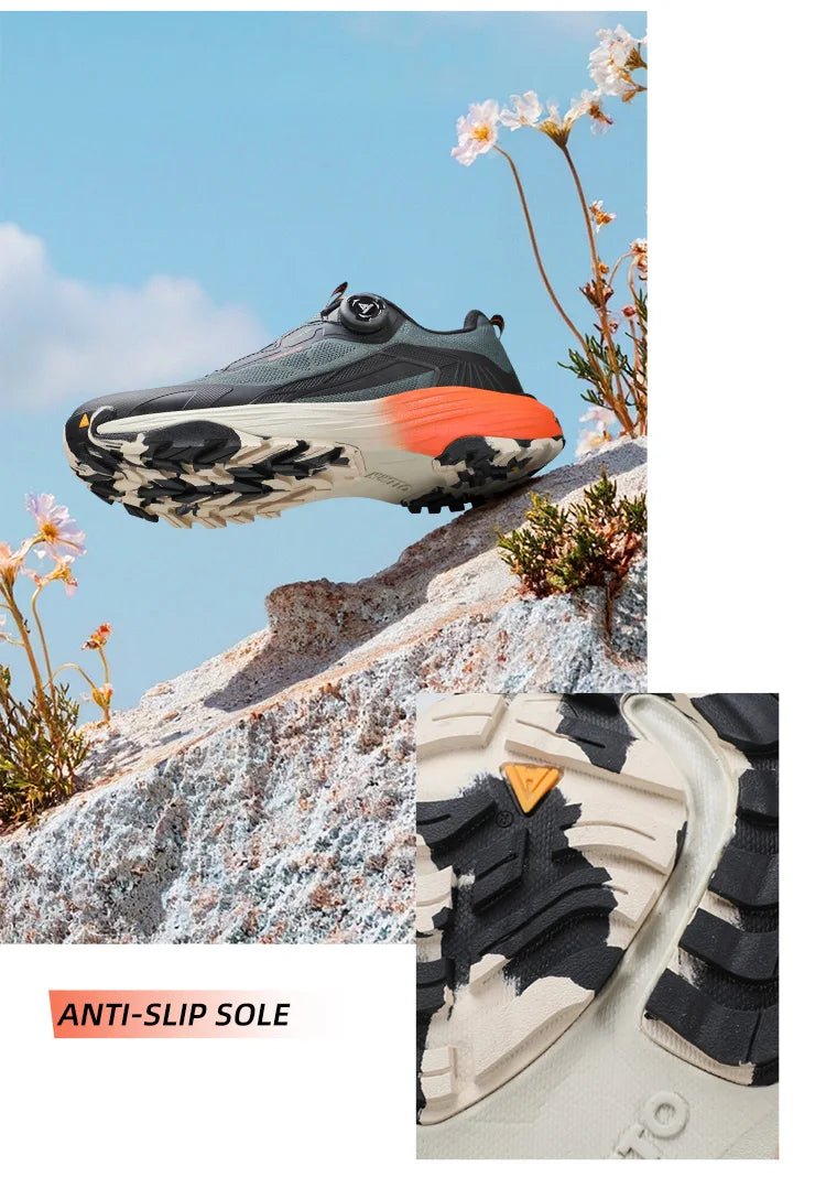 HUMTTO Men Breathable Hiking Sneakers Non-slip Casual Running Shoes Man Outdoor Climbing Sneaker Men's Designers Trekking Boots