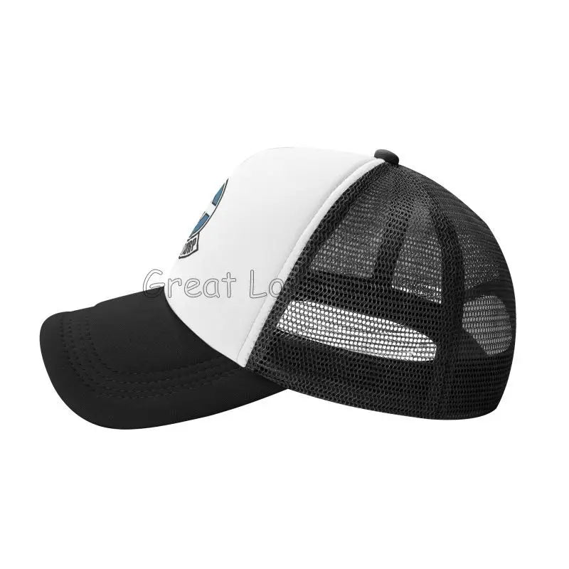 Capsule Corp Cappellini da baseball in rete Unisex Cappellino da camionista in stile hip-hop Cappellino da papà in stile anime DBZ Cappellino da corsa regolabile Cappellini da camionista estivi Cappellini snapback