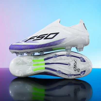 New Men's Football Boots Non-Slip Boys Outdoor Hot-Selling Soccer Shoes Grass Match Sneakers High-Quality Cleats High-Top Lightweight
