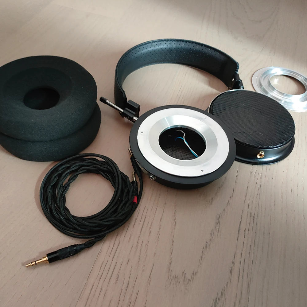 Kit de coque pour écouteurs DIY Walnut pour écouteurs. Accessoires pour écouteurs supra-auriculaires
