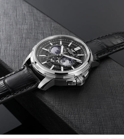 BORIAGE(BOAIJIUA) Fully Automatic Mechanical Men's Watch Original Design Mechanical Watches Waterproof Luminous Wristwatch