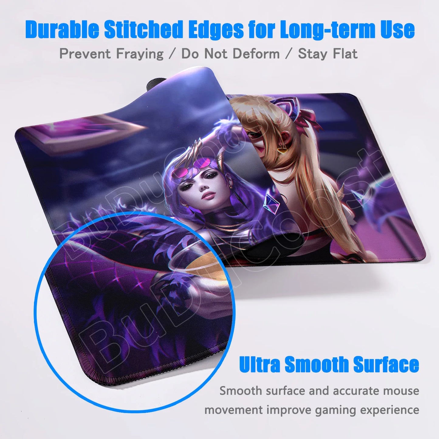 Overwatch Gaming Anime Girl Large XXL Mouse Pad HD Printing Computer Keyboard Mats Laptop Office Rubber Soft Desk Rug 900x400 mm