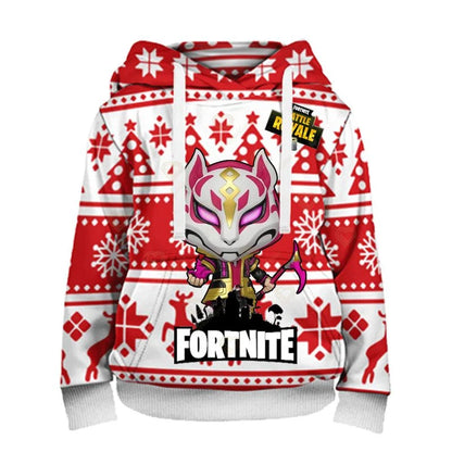 Fortnite Men Hoodie Fashion 3D Print Sweatshirt Battle Game Hoodies Boys Girls Hip Hop Hombre Casual Outerwear