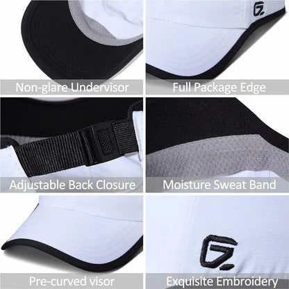 GADIEMKENSD Lightweight Breathable Outdoor Cap UPF 50+ Sunscreen Fashion Sun Hats for Men And Women Outdoor Sports