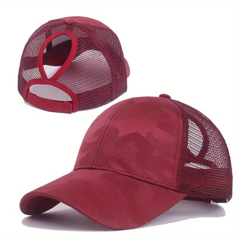 Ženske bejzbol kape s mrežastim vrhom za proljeće/ljeto, kape za sunce, trkaće kape, snapback kape, ženske podesive kape za djevojke, vanjske kape s vizirom