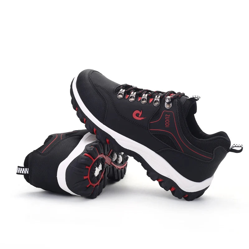 Men's leather casual shoes, sneakers for men, spring, autumn, winter shoes, lightweight tennis walking shoes for men