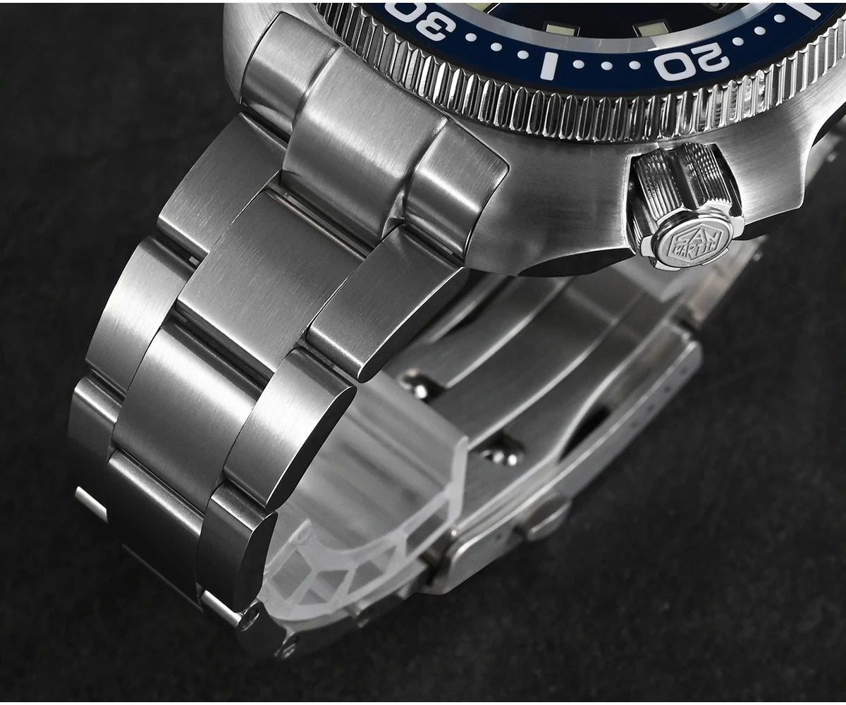 San Martin Turtle Men's Diver Watch 44mm NH35 Automatic Mechanical Wristwatch Sapphire Waterproof 200m Luminous Watches SN0047
