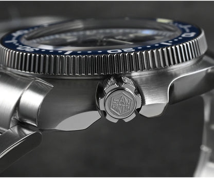 San Martin Turtle Men's Diver Watch 44mm NH35 Automatic Mechanical Wristwatch Sapphire Waterproof 200m Luminous Watches SN0047