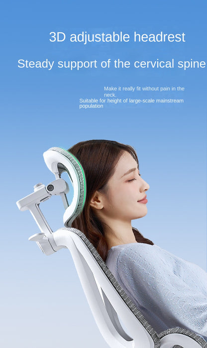 UVR Reclining Boss Chair Sedentary Comfort Mesh Staff Sedentary Comfort Ergonomic Design Backrest Stool Game Office Chair
